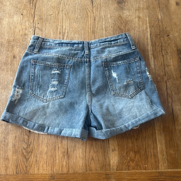 By Together Denim Shorts - Picture 1 of 5